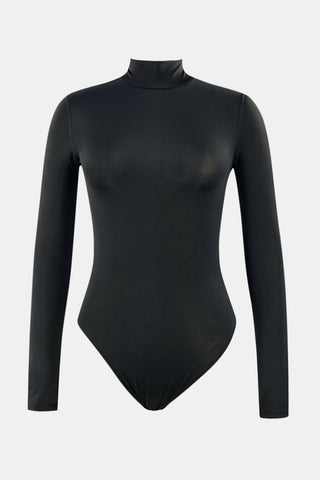 Shop Mock Neck Long Sleeve One-Piece Swimwear Now On Klozey Store - Trendy U.S. Premium Women Apparel & Accessories And Be Up-To-Fashion!