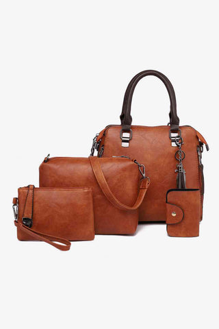 Shop PU Leather Bag Set Now On Klozey Store - Trendy U.S. Premium Women Apparel & Accessories And Be Up-To-Fashion!