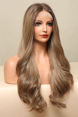 Shop 13*2" Lace Front Wigs Synthetic Long Wave 26" 150% Density in Golden Brown Now On Klozey Store - Trendy U.S. Premium Women Apparel & Accessories And Be Up-To-Fashion!