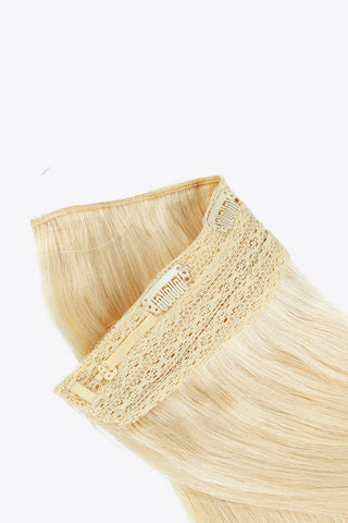 Shop 16" 80g Straight Indian Human Halo Hair Now On Klozey Store - Trendy U.S. Premium Women Apparel & Accessories And Be Up-To-Fashion!