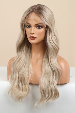 Shop 13*2" Wave Lace Front Synthetic Wigs in Gold 26" Long 150% Density Now On Klozey Store - Trendy U.S. Premium Women Apparel & Accessories And Be Up-To-Fashion!