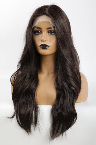 Shop 13*2" Lace Front Wigs Synthetic Long Wave 26" Heat Safe 150% Density in Brown Now On Klozey Store - Trendy U.S. Premium Women Apparel & Accessories And Be Up-To-Fashion!