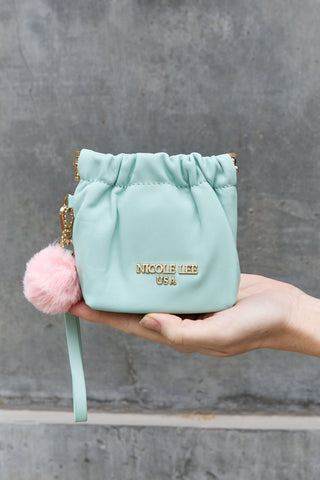 Shop Nicole Lee USA Faux Leather Pouch Now On Klozey Store - Trendy U.S. Premium Women Apparel & Accessories And Be Up-To-Fashion!
