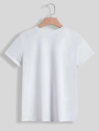 Shop OH FOR PEEPS SAKE Round Neck T-Shirt Now On Klozey Store - U.S. Fashion And Be Up-To-Fashion!