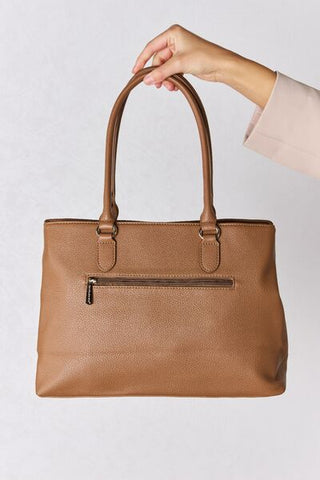 Shop David Jones Structured Leather Handbag Now On Klozey Store - Trendy U.S. Premium Women Apparel & Accessories And Be Up-To-Fashion!