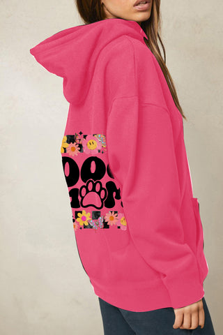 Shop Simply Love Full Size DOG MOM Graphic Hoodie Now On Klozey Store - Trendy U.S. Premium Women Apparel & Accessories And Be Up-To-Fashion!