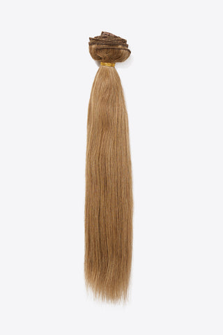 Shop 18''140g #10 Natural Straight Clip-in Hair Extensions Human Hair Now On Klozey Store - Trendy U.S. Premium Women Apparel & Accessories And Be Up-To-Fashion!