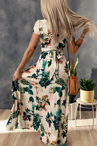 Shop Tropical Print Crop Top and Maxi Skirt Set Now On Klozey Store - Trendy U.S. Premium Women Apparel & Accessories And Be Up-To-Fashion!