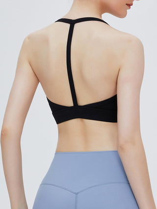 Shop Square Neck Spaghetti Strap Active Bra Now On Klozey Store - Trendy U.S. Premium Women Apparel & Accessories And Be Up-To-Fashion!