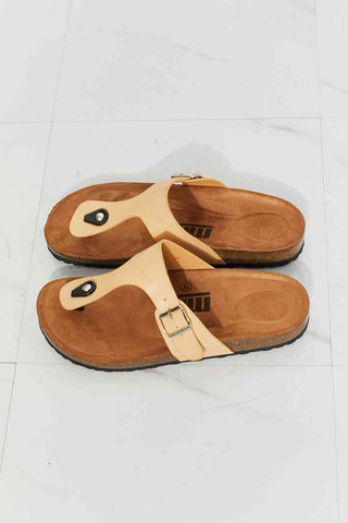 Shop MMShoes Drift Away T-Strap Flip-Flop in Sand Now On Klozey Store - Trendy U.S. Premium Women Apparel & Accessories And Be Up-To-Fashion!