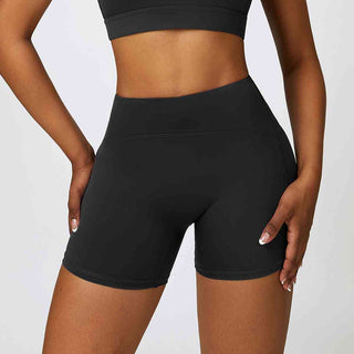 Shop Wide Waistband Slim Fit Sports Shorts Now On Klozey Store - Trendy U.S. Premium Women Apparel & Accessories And Be Up-To-Fashion!