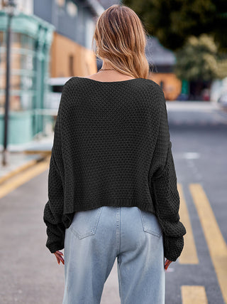 Shop Round Neck Cable-Knit Sweater Now On Klozey Store - Trendy U.S. Premium Women Apparel & Accessories And Be Up-To-Fashion!