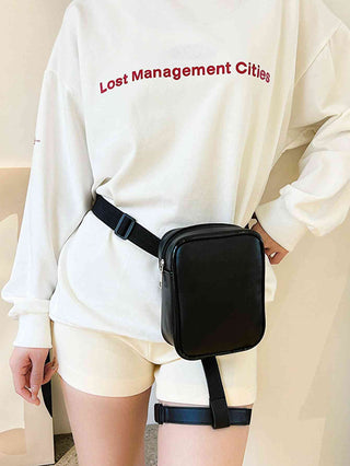 Shop PU Leather Fanny Pack Now On Klozey Store - Trendy U.S. Premium Women Apparel & Accessories And Be Up-To-Fashion!