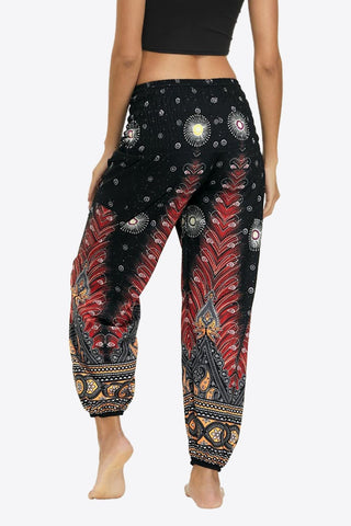 Shop Printed Smocked Pants Now On Klozey Store - U.S. Fashion And Be Up-To-Fashion!