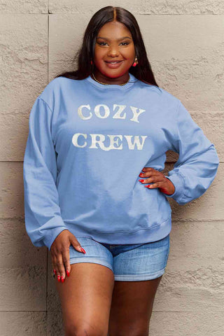 Shop Simply Love Full Size COZY GREW Graphic Sweatshirt Now On Klozey Store - U.S. Fashion And Be Up-To-Fashion!