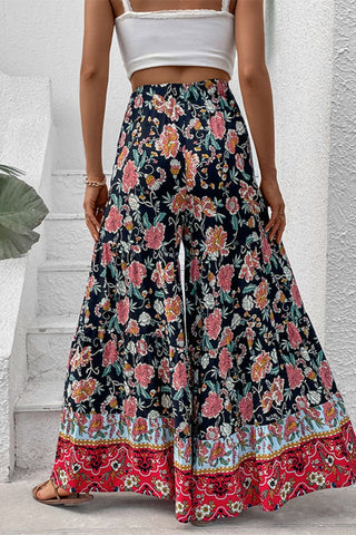 Shop Floral High Waist Palazzo Pants Now On Klozey Store - Trendy U.S. Premium Women Apparel & Accessories And Be Up-To-Fashion!