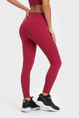 Shop Highly Stretchy Wide Waistband Yoga Leggings Now On Klozey Store - Trendy U.S. Premium Women Apparel & Accessories And Be Up-To-Fashion!