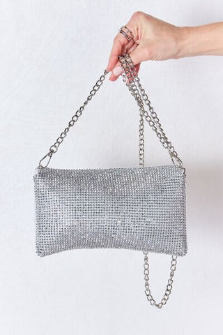 Shop Forever Link Rhinestone Crossbody Bag Now On Klozey Store - Trendy U.S. Premium Women Apparel & Accessories And Be Up-To-Fashion!