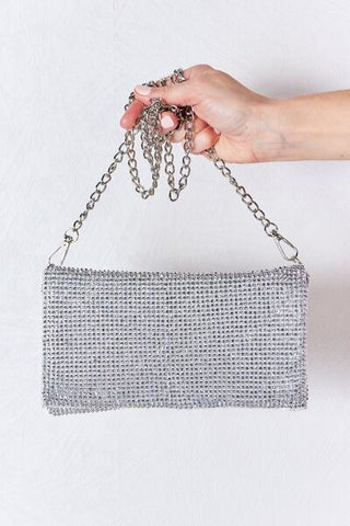 Shop Forever Link Rhinestone Crossbody Bag Now On Klozey Store - Trendy U.S. Premium Women Apparel & Accessories And Be Up-To-Fashion!