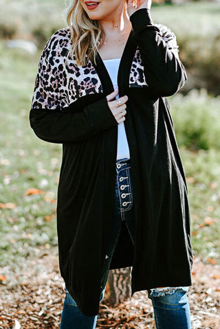 Shop Plus Size Open Front Dropped Shoulder Cardigan Now On Klozey Store - Trendy U.S. Premium Women Apparel & Accessories And Be Up-To-Fashion!