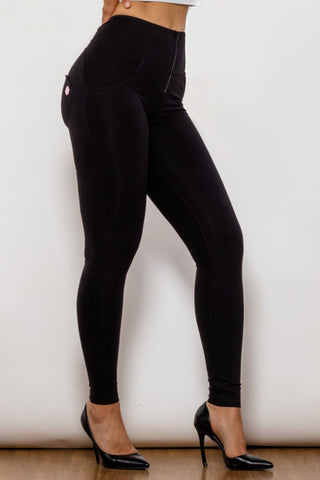 Shop Zip Detail Skinny Long Jeans Now On Klozey Store - U.S. Fashion And Be Up-To-Fashion!