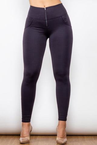 Shop Zip Detail Skinny Long Jeans Now On Klozey Store - Trendy U.S. Premium Women Apparel & Accessories And Be Up-To-Fashion!
