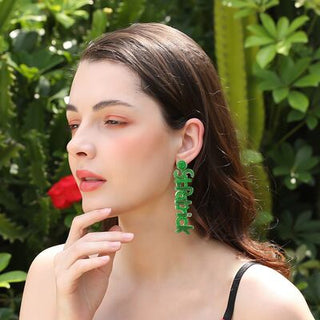 Shop Stainless Steel Beaded Dangle Earrings Now On Klozey Store - U.S. Fashion And Be Up-To-Fashion!