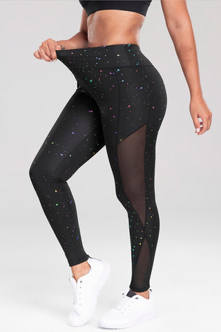 Shop Printed High Waist Active Pants Now On Klozey Store - Trendy U.S. Premium Women Apparel & Accessories And Be Up-To-Fashion!
