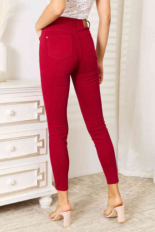 Shop Judy Blue Full Size High Waist Tummy Control Skinny Jeans Now On Klozey Store - Trendy U.S. Premium Women Apparel & Accessories And Be Up-To-Fashion!