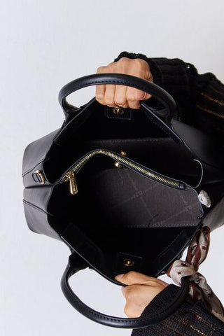 Shop David Jones PU Leather Handbag Now On Klozey Store - Trendy U.S. Premium Women Apparel & Accessories And Be Up-To-Fashion!