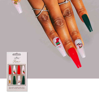 Shop 30-Piece Christmas Theme ABS Press-On Nails Now On Klozey Store - Trendy U.S. Premium Women Apparel & Accessories And Be Up-To-Fashion!