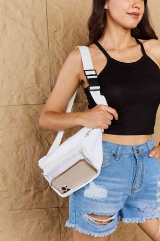 Shop Fame Travel Buddy Clear Zipper Pocket Fanny Pack Bag Now On Klozey Store - Trendy U.S. Premium Women Apparel & Accessories And Be Up-To-Fashion!