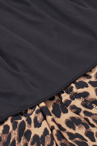 Shop Plus Size Leopard Print Midi Skirt Now On Klozey Store - Trendy U.S. Premium Women Apparel & Accessories And Be Up-To-Fashion!