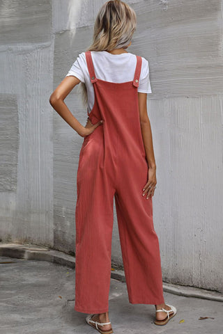 Shop Wide Leg Overalls with Front Pockets Now On Klozey Store - U.S. Fashion And Be Up-To-Fashion!