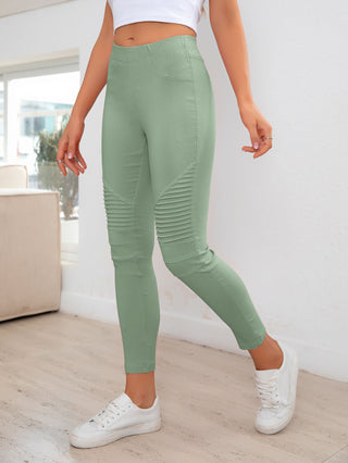 Shop Ribbed Detail Leggings Now On Klozey Store - Trendy U.S. Premium Women Apparel & Accessories And Be Up-To-Fashion!