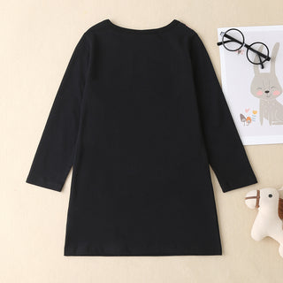 Shop Unicorn Graphic Round Neck Long Sleeve Mini Dress Now On Klozey Store - Trendy U.S. Premium Women Apparel & Accessories And Be Up-To-Fashion!