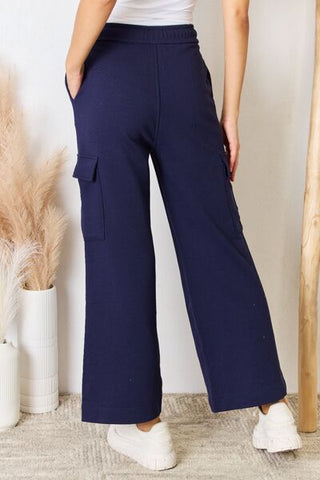 Shop RISEN Drawstring Relaxed Cargo Wide Leg Pants Now On Klozey Store - Trendy U.S. Premium Women Apparel & Accessories And Be Up-To-Fashion!