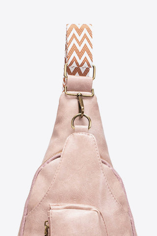 Shop All The Feels PU Leather Sling Bag Now On Klozey Store - Trendy U.S. Premium Women Apparel & Accessories And Be Up-To-Fashion!