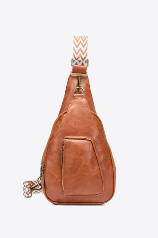 Shop All The Feels PU Leather Sling Bag Now On Klozey Store - Trendy U.S. Premium Women Apparel & Accessories And Be Up-To-Fashion!