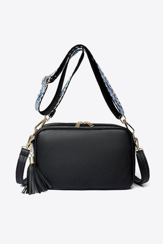 Shop PU Leather Tassel Crossbody Bag Now On Klozey Store - Trendy U.S. Premium Women Apparel & Accessories And Be Up-To-Fashion!