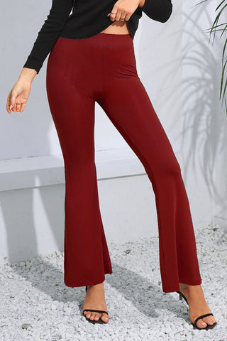 Shop High Waist Long Flare Pants Now On Klozey Store - Trendy U.S. Premium Women Apparel & Accessories And Be Up-To-Fashion!