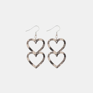 Shop Cutout Heart Shape Wood Earrings Now On Klozey Store - Trendy U.S. Premium Women Apparel & Accessories And Be Up-To-Fashion!