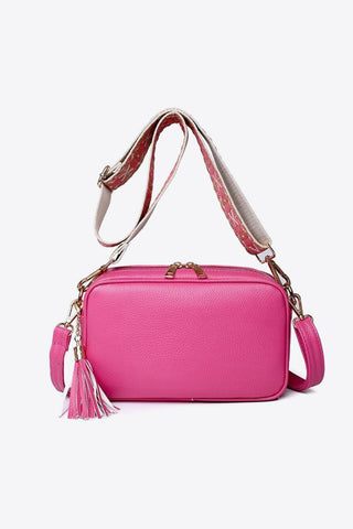 Shop PU Leather Tassel Crossbody Bag Now On Klozey Store - Trendy U.S. Premium Women Apparel & Accessories And Be Up-To-Fashion!