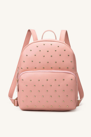Shop Studded PU Leather Backpack Now On Klozey Store - U.S. Fashion And Be Up-To-Fashion!