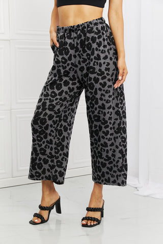Shop BOMBOM Stay Cozy Pattern Wide Leg Pants Now On Klozey Store - Trendy U.S. Premium Women Apparel & Accessories And Be Up-To-Fashion!