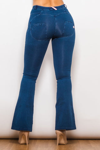 Shop Buttoned Flare Long Jeans Now On Klozey Store - U.S. Fashion And Be Up-To-Fashion!