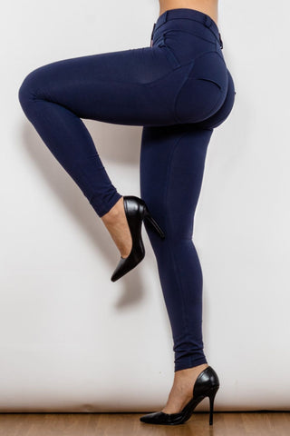 Shop Buttoned Skinny Long Jeans Now On Klozey Store - U.S. Fashion And Be Up-To-Fashion!