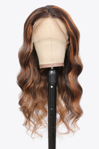 Shop 18" #P4/27 13x4 Lace Front Wigs Hightlight Human Hair Body Wave150% Density Now On Klozey Store - Trendy U.S. Premium Women Apparel & Accessories And Be Up-To-Fashion!