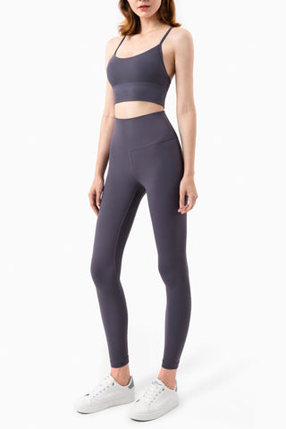 Shop Feel Like Skin High-Rise Ankle Leggings Now On Klozey Store - U.S. Fashion And Be Up-To-Fashion!
