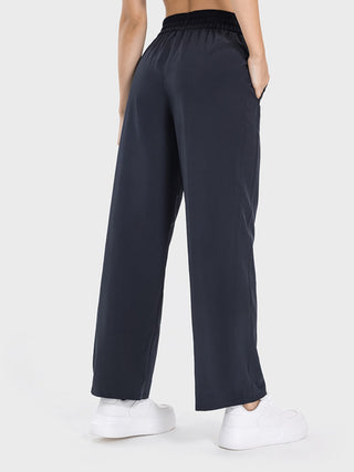 Shop Drawstring Pocketed Active Pants Now On Klozey Store - Trendy U.S. Premium Women Apparel & Accessories And Be Up-To-Fashion!